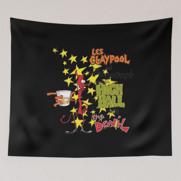 Item preview, Les Claypool Holy Mackerel Devil High Ball Art designed and sold by HORACEERISSIMO.