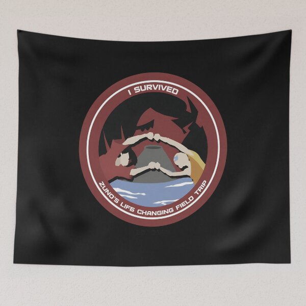 Item preview, I Survived Zuko's Field Trip Emblem  designed and sold by TINAMONEY.