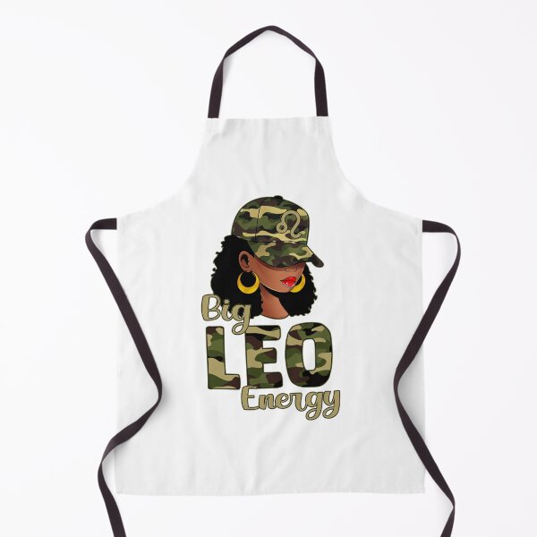 Item preview, Big Leo Energy Black Woman Camo Cap Hat Zodiac Sign designed and sold by MarlaMaloneShop.