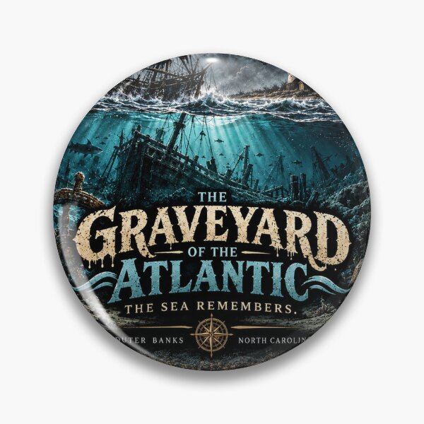 Item preview, Graveyard of the Atlantic — Haunted Coast designed and sold by The Coastal Route.