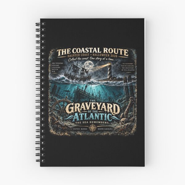 Item preview, Graveyard of the Atlantic — Haunted Coast designed and sold by The Coastal Route.