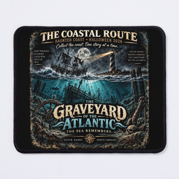 Item preview, Graveyard of the Atlantic — Haunted Coast designed and sold by The Coastal Route.