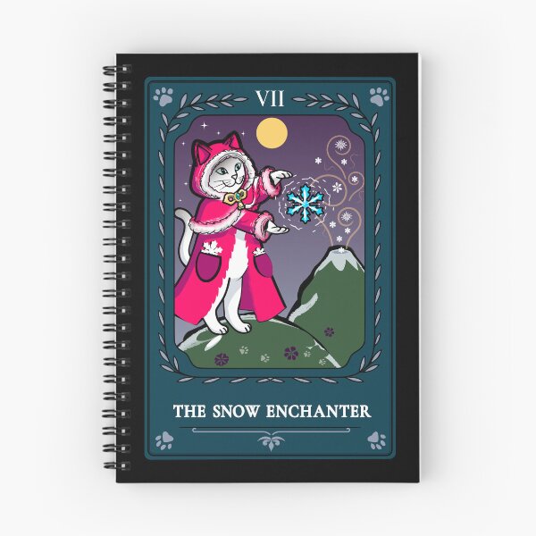 Item preview, Snow Enchanter Cat designed and sold by catnbloom.