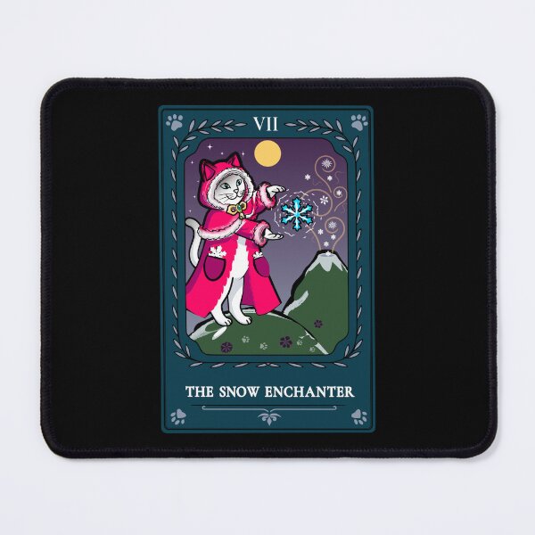 Item preview, Snow Enchanter Cat designed and sold by catnbloom.