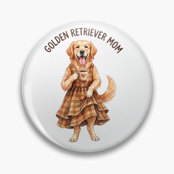 Item preview, Golden Retriever Mom designed and sold by Tiffany Roy.