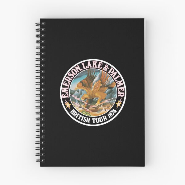 Item preview, Emerson Lake Palmer British Tour 1974 Eagle designed and sold by HORACEERISSIMO.