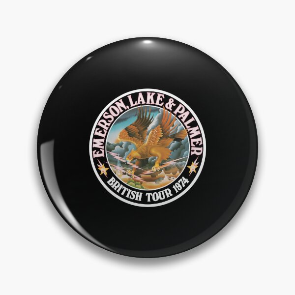 Item preview, Emerson Lake Palmer British Tour 1974 Eagle  designed and sold by HORACEERISSIMO.