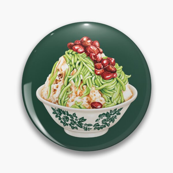 Item preview, Bowl of Traditional Asian Dessert - Cendol Shaved Ice designed and sold by Alicia Chee.