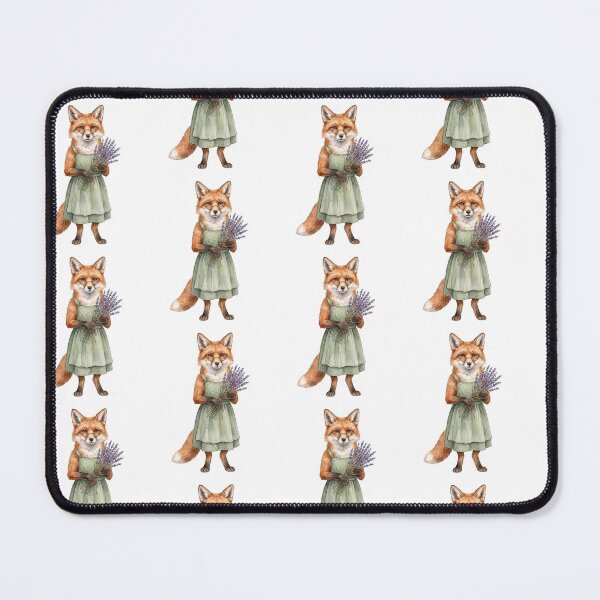 Item preview, Fox Lavender Apron designed and sold by Roy & Tiffany.