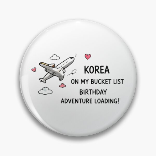 Item preview, Korea Birthday Shirt, Korean Travel Gift, Korea Bucket List Tee, Korean Culture Gift, Cute Birthday Gift for Women designed and sold by SunAndJune.