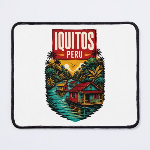 Item preview, Iquitos Peru Vintage Travel Tourism designed and sold by TravelersGems.
