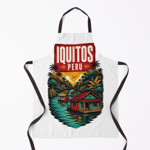 Item preview, Iquitos Peru Vintage Travel Tourism designed and sold by TravelersGems.