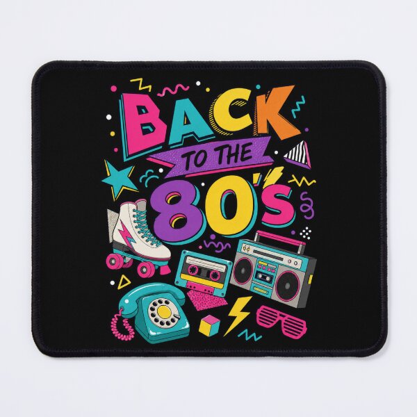 Item preview, Back to the 80s Retro Nostalgic Illustration designed and sold by MarlaMaloneShop.
