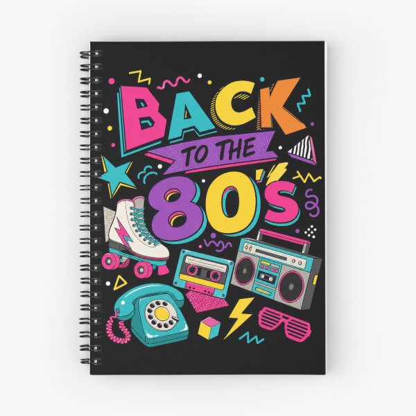 Item preview, Back to the 80s Retro Nostalgic Illustration designed and sold by MarlaMaloneShop.