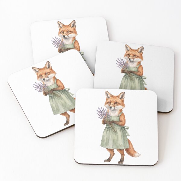 Item preview, Vintage Fox Florist designed and sold by Tiffany Roy.