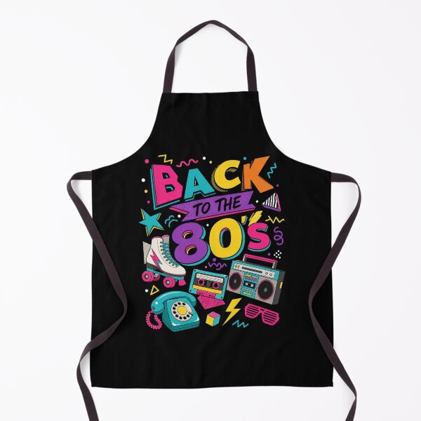 Item preview, Back to the 80s Retro Nostalgic Illustration designed and sold by MarlaMaloneShop.