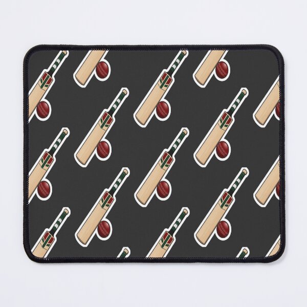 Item preview, Cricket Bat and Ball grey designed and sold by StickersRyous.