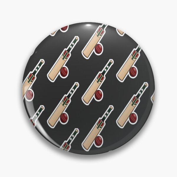 Item preview, Cricket Bat and Ball grey designed and sold by StickersRyous.