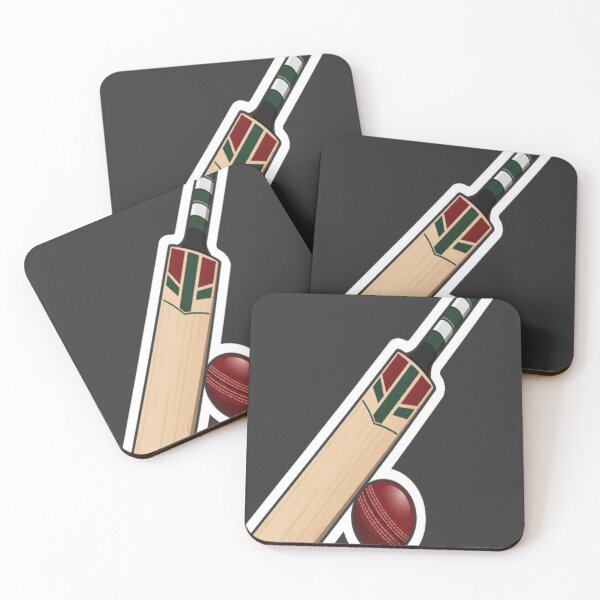 Item preview, Cricket Bat and Ball grey designed and sold by StickersRyous.