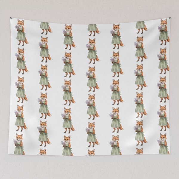 Item preview, Vintage Fox Florist designed and sold by Roy & Tiffany.