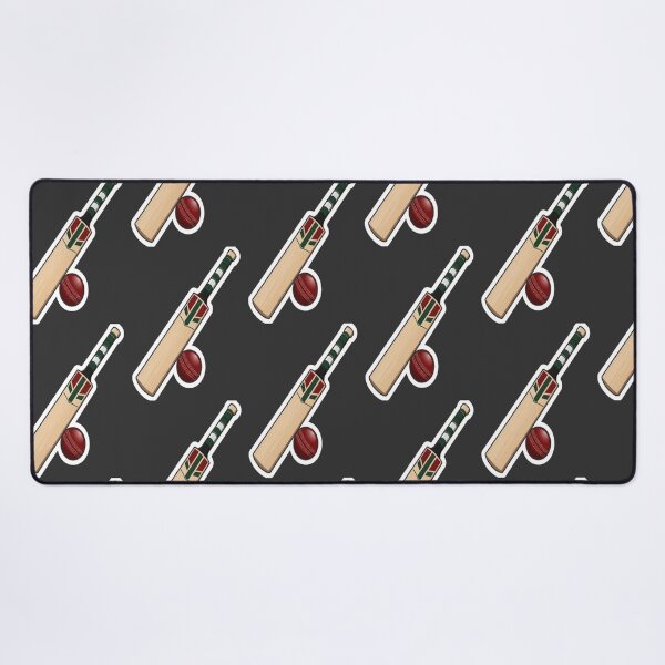 Item preview, Cricket Bat and Ball grey designed and sold by StickersRyous.