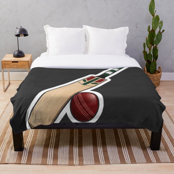 Item preview, Cricket Bat and Ball grey designed and sold by StickersRyous.