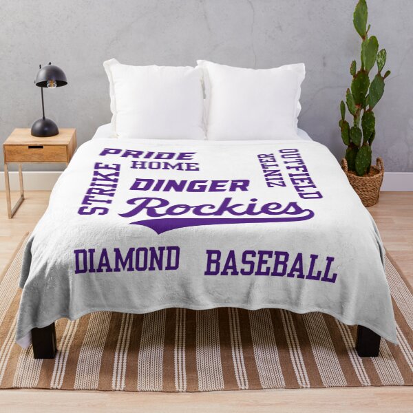 Item preview, Purple Mountain Baseball Glove Typography Art designed and sold by EDUARREYNOL.