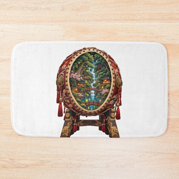 Item preview, The Magic Drum | Japanese Ukiyo-e Fantasy designed and sold by Substance_life.