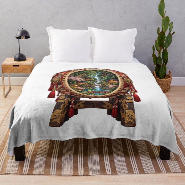 Item preview, The Magic Drum | Japanese Ukiyo-e Fantasy designed and sold by Substance_life.