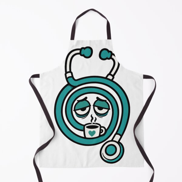Item preview, Nurse Burnout Tired Stethoscope Coffee designed and sold by Alphakenon.