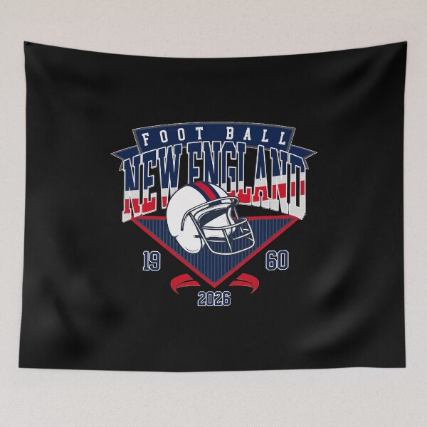 Item preview, New England Football Vintage Helmet Retro  designed and sold by Maeleah14.