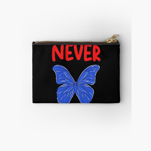 Item preview, NEVER Blue Butterfly Graphic  designed and sold by kalonnieli.