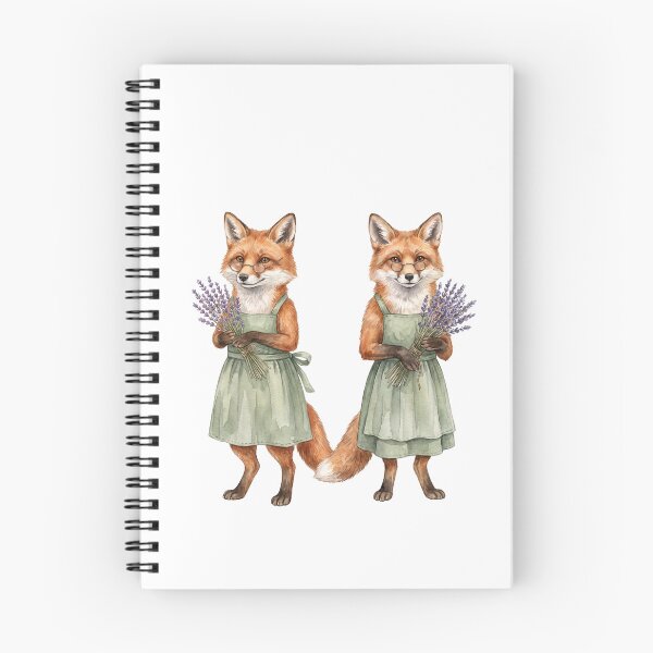 Item preview, Fox Lavender Sisters designed and sold by Roy & Tiffany.