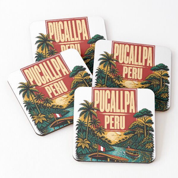 Item preview, Pucallpa Peru Vintage Travel Tourism designed and sold by TravelersGems.