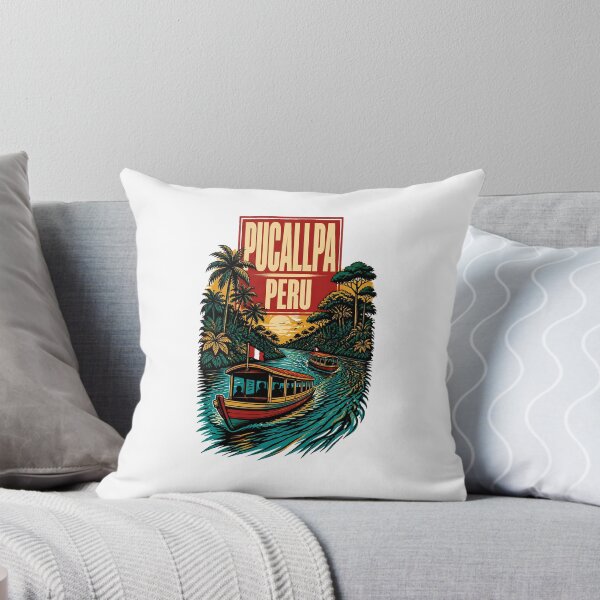 Item preview, Pucallpa Peru Vintage Travel Tourism designed and sold by TravelersGems.