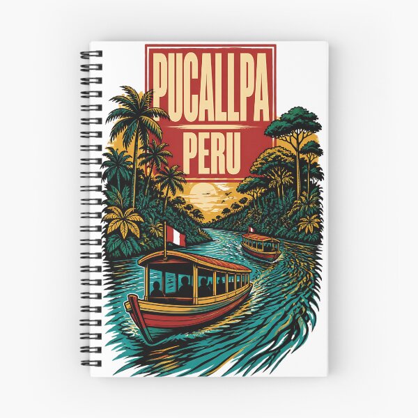 Item preview, Pucallpa Peru Vintage Travel Tourism designed and sold by TravelersGems.