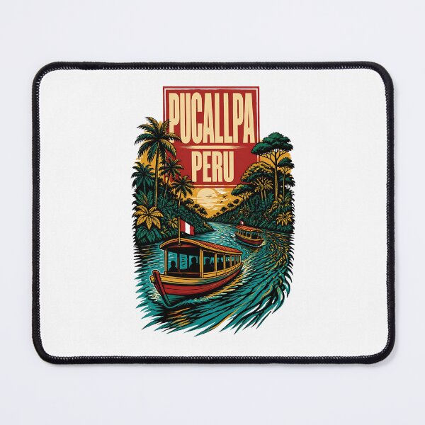 Item preview, Pucallpa Peru Vintage Travel Tourism designed and sold by TravelersGems.