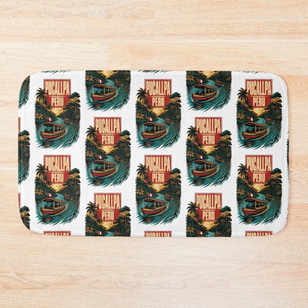 Item preview, Pucallpa Peru Vintage Travel Tourism designed and sold by TravelersGems.