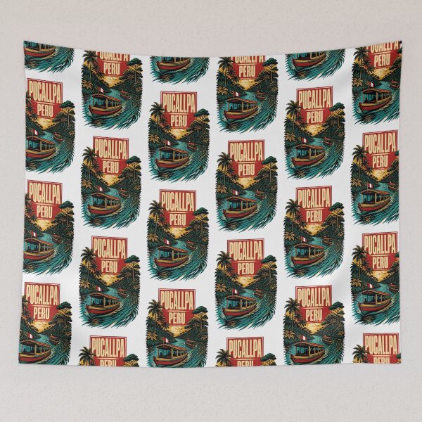 Item preview, Pucallpa Perú Viajes y Turismo Vintage designed and sold by TravelersGems.