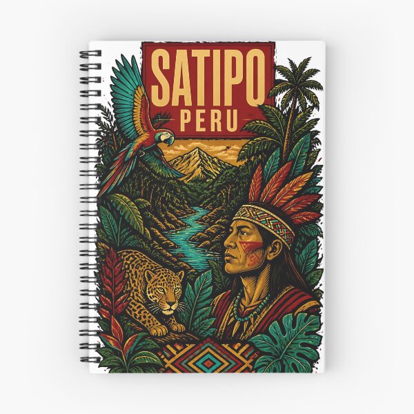 Item preview, Satipo Peru Vintage Travel Tourism designed and sold by TravelersGems.