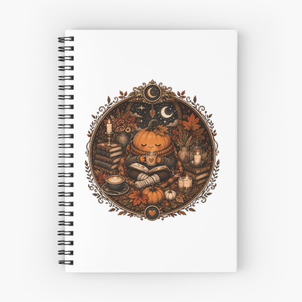 Item preview, Dark Academia Pumpkin Reading Coffee Mug  Cozy Autumn Witchy Fall Aesthetic Mug for Book Lovers designed and sold by FestivityFinds.