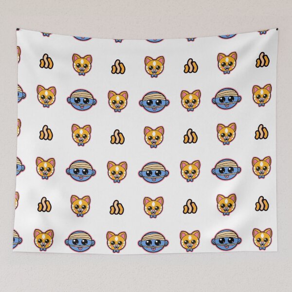 Item preview, King & Finx Face Pattern designed and sold by GtotheWALL.