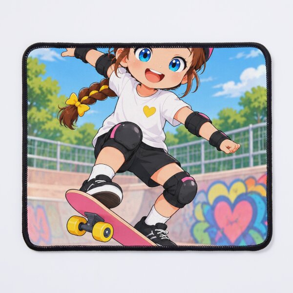 Item preview, Kenzie Skateboarding Cartoon Character Design designed and sold by Kenzie & Co.