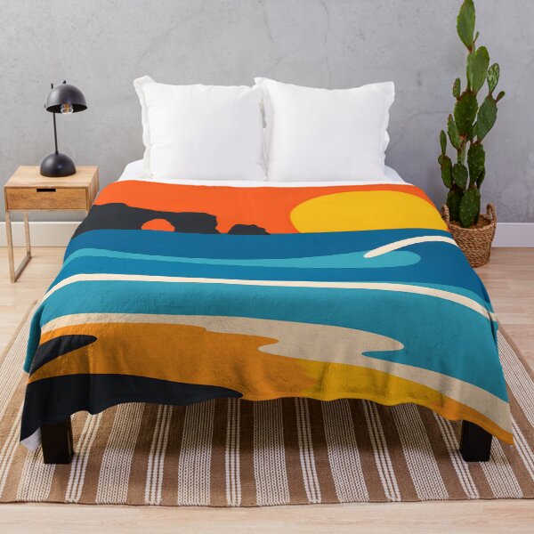 Aperçu de l'œuvre Tropical Sunset Beach and Rock Arch créée et vendue par GutyzDesignsES.