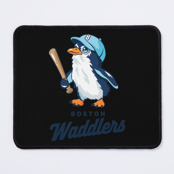 Item preview, Boston Waddlers Penguin Baseball Mascot designed and sold by EDUARREYNOL.