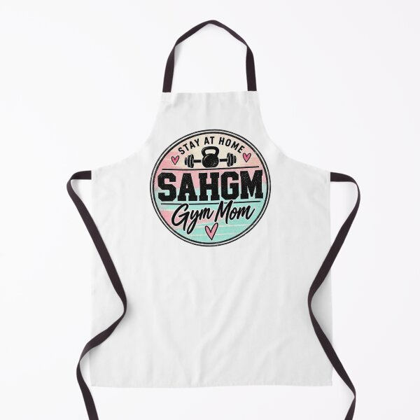 Item preview, Stay at Home Gym Mom - Round designed and sold by Numerous-Niches.