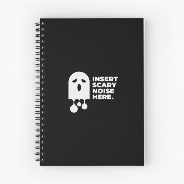 Item preview, Insert Scary Noise Here | Funny Lazy Halloween designed and sold by offquote. by nttglyphs.