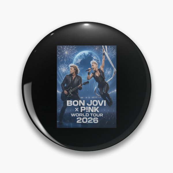 Item preview, Bon Jovi X Pink World Tour 2026 Event  designed and sold by HORACEERISSIMO.