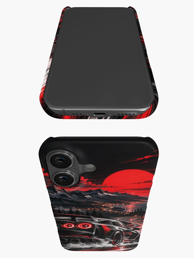 Thumbnail 3 of 4, iPhone Case, High Speed Racing Machine designed and sold by Smoimi.