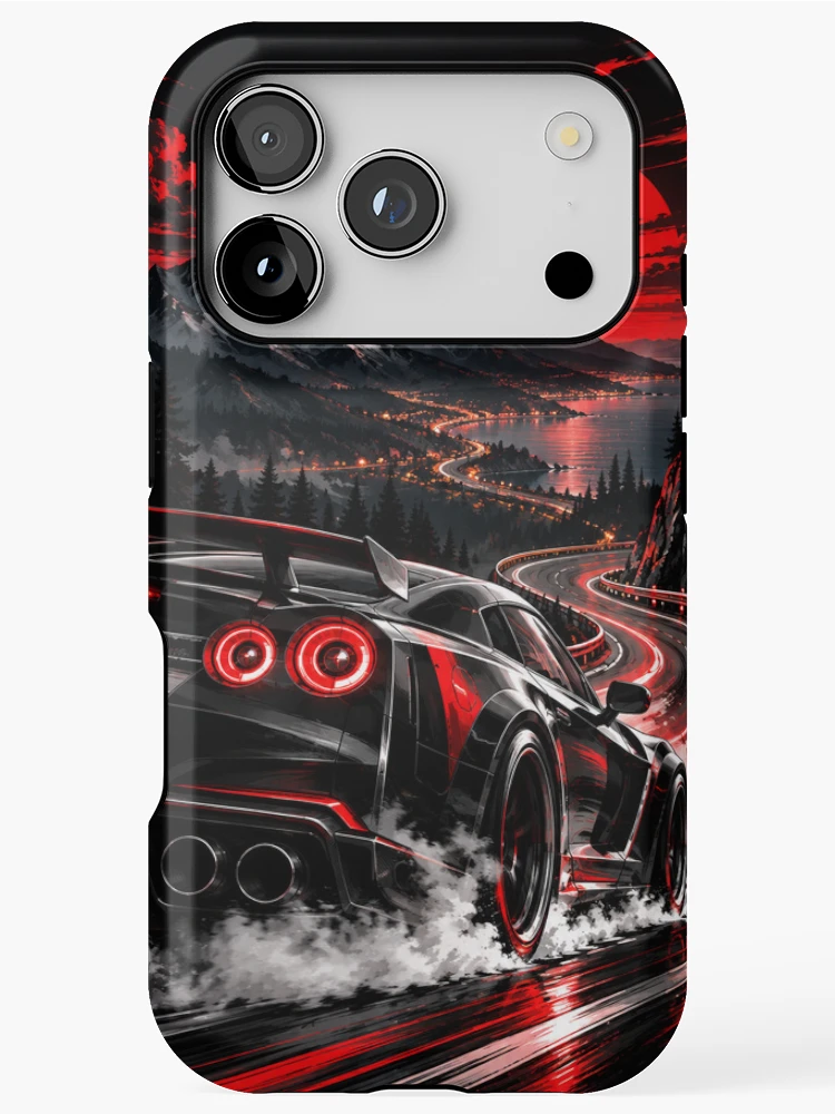 Thumbnail 1 of 4, iPhone Case, High Speed Racing Machine designed and sold by Smoimi.